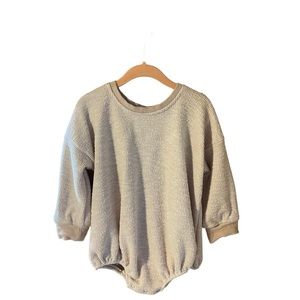 My niayah lace sweater onsie